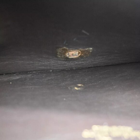 CHRISTIAN DIOR Trotter Pattern 2way Clutch Hand Bag Canvas Leather Brown 33EF008 - Picture 11 of 16